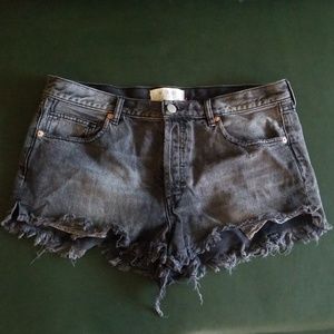 Free People Jean shorts